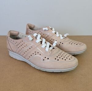 Jana Catalina Casual Leather Running Shoes, Pale Pink, Size EU 39